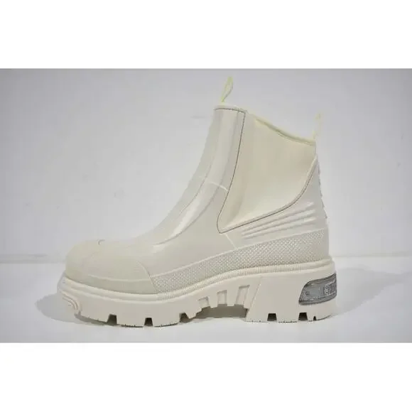 Dior Genesis Off White Logo Neoprene Rubber Winter Snow Short Ankle Rain Boot 38